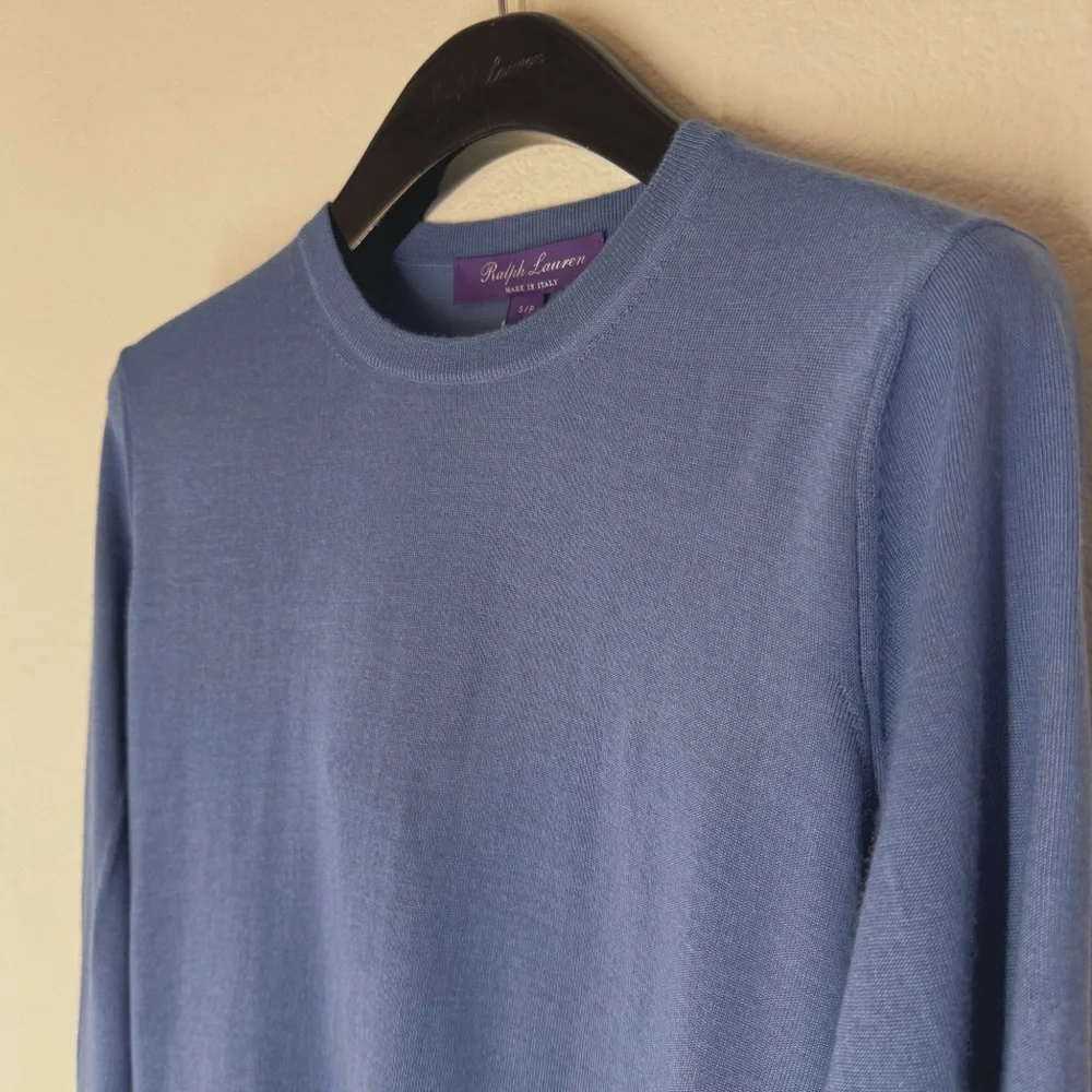 Ralph Lauren Collection Cashmere Crewneck Sweater - Picture 2 of 6